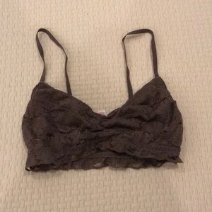 Taupe Lace Bralette from Target
